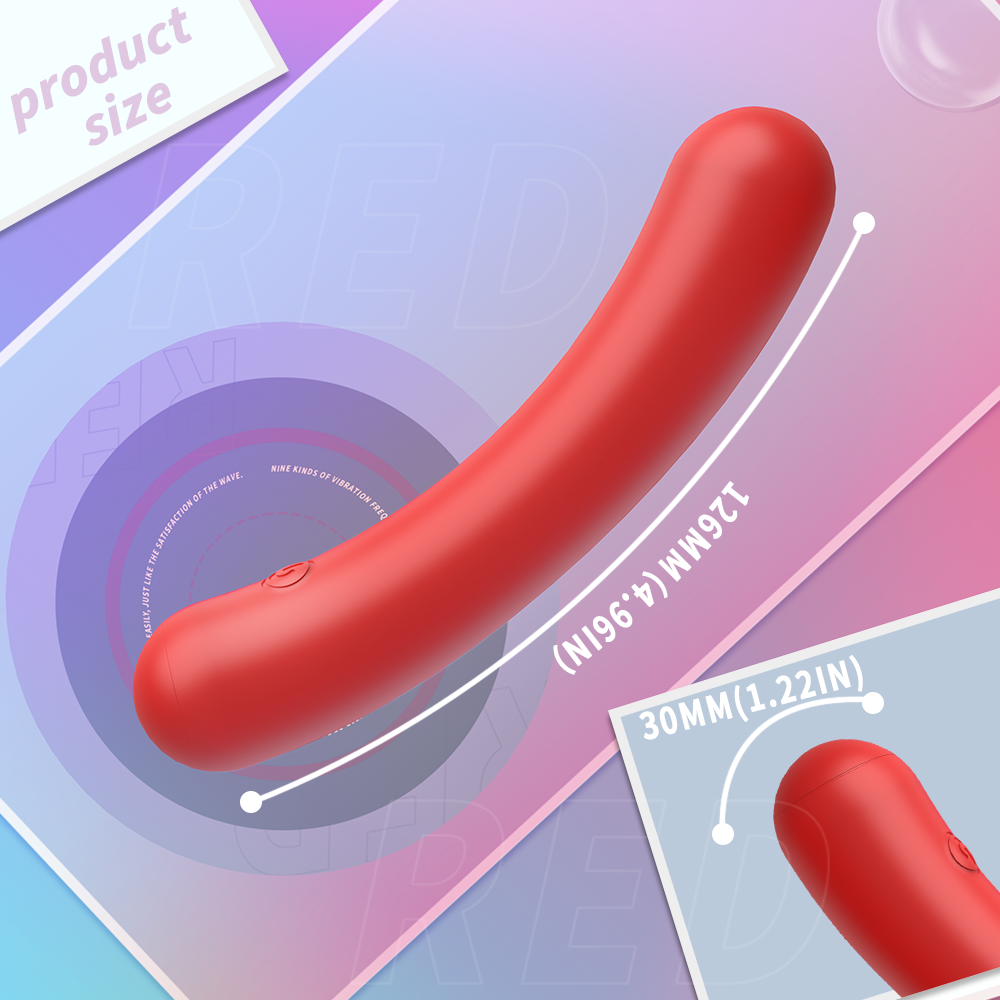 HOT DOG - Flexible Silicone Vibrator - Image 4