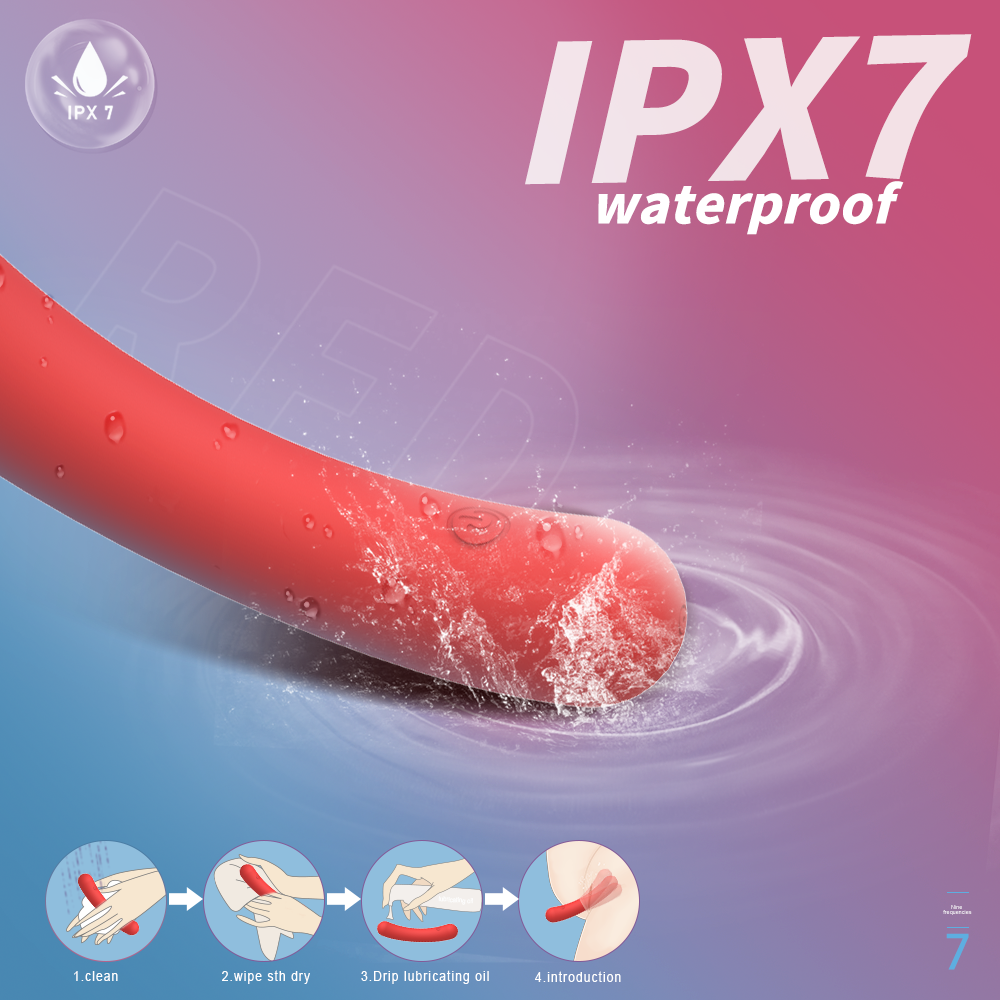 HOT DOG - Flexible Silicone Vibrator - Image 5