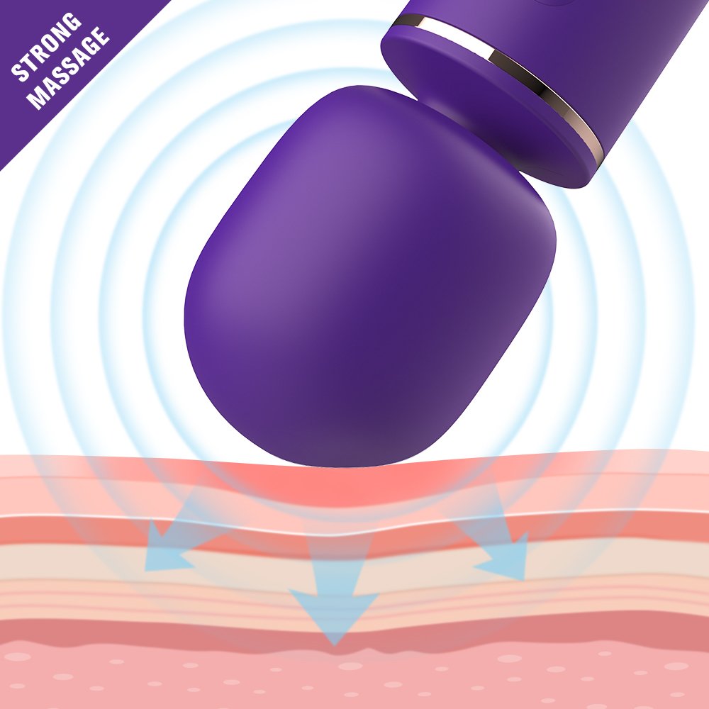 Walle Mini Massager Blue-Violet - Image 2