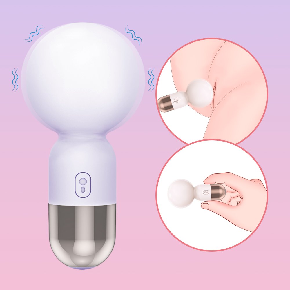 Sweet Pop Mini Massager soft Purple - Image 2