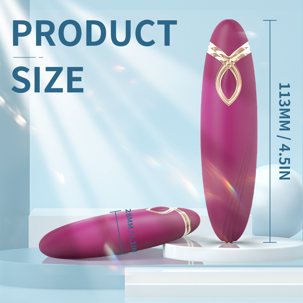 Sky Bullet Vibrator Burgundy - Image 3