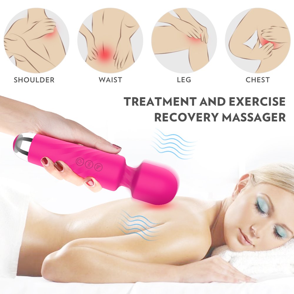 Hero Multifunctional Vibrating Massager  PINK - Image 3