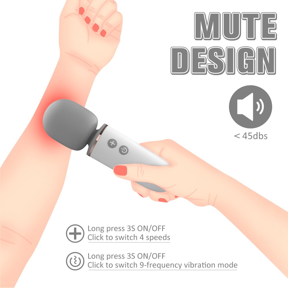 Walle Mini Massager Gray - Image 7