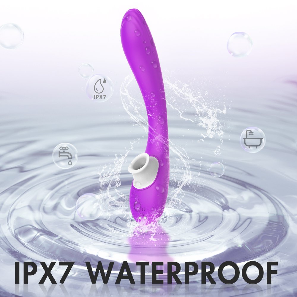 Shallow Multi-Frequency Vibrating Tongue Licking Suction Masturbator - Image 7