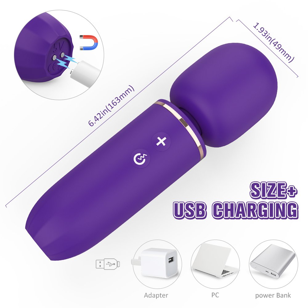 Walle Mini Massager Blue-Violet - Image 8