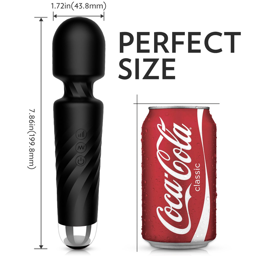 Hero Multifunctional Vibrating Massager BLACK - Image 8