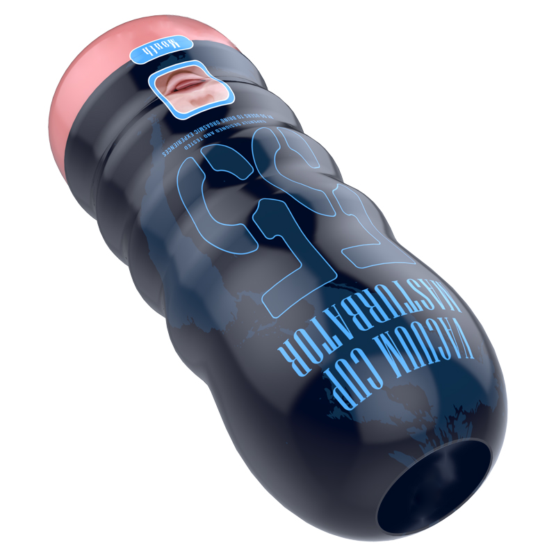 Oral Clamp Sucking Stroker  Blue - Image 4