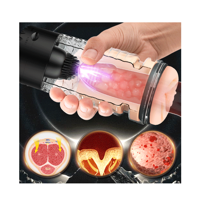 Strong Vibration Tongue Swing Massager Cup Battery Version - Image 3