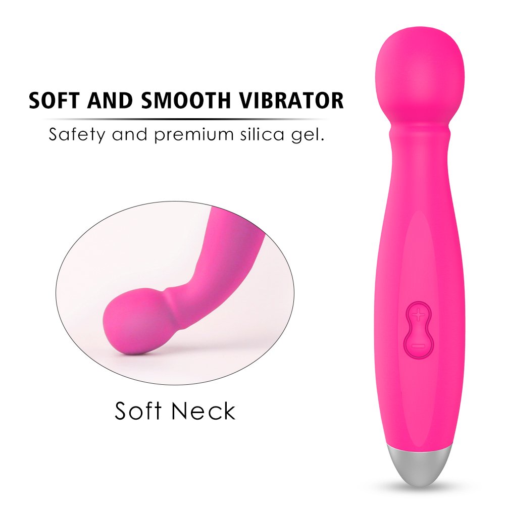 BOWLING Multifunctional Massager with Interchangeable Heads - Magenta - Image 10