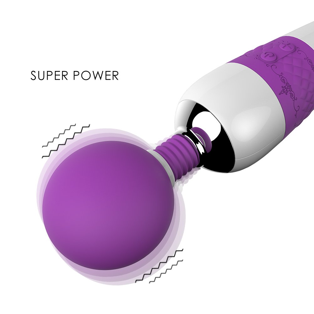 SWAND Multifunctional Vibrating Wand - Purple - Image 3
