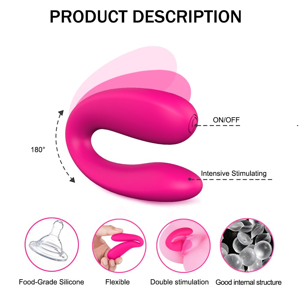 Vibe Couple's Vibrator Battery Version Pink - Image 7