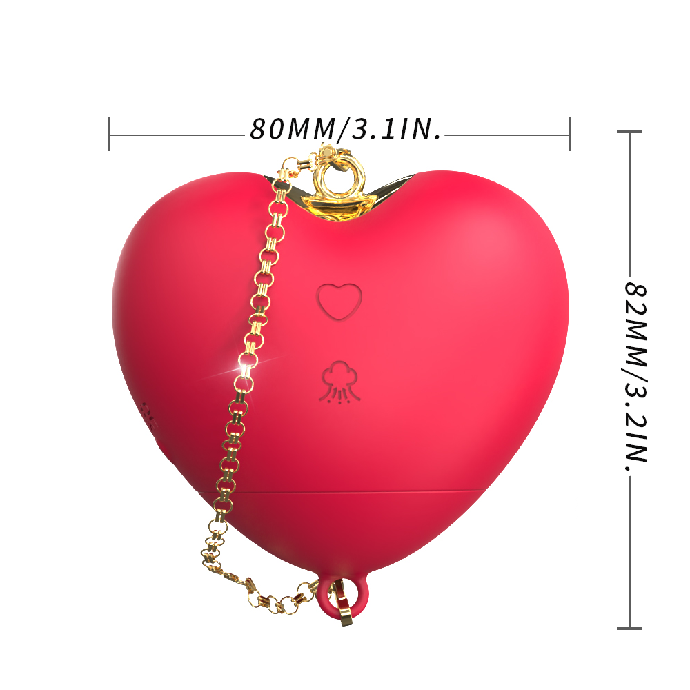 Strawberry Heart Vibrator - Image 3