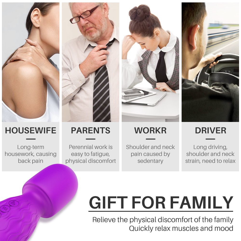 Power Mini Massager Purple - Image 7