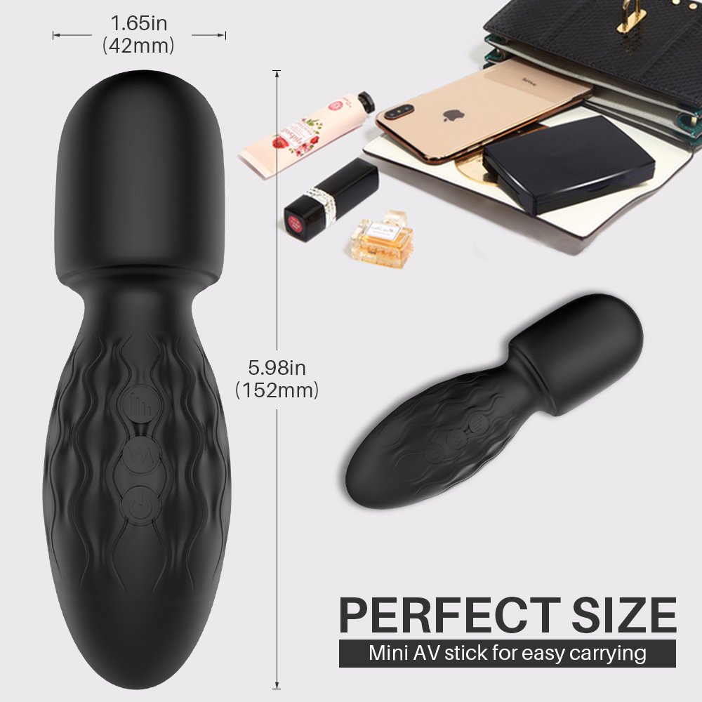 Power Mini Massager BLACK - Image 10