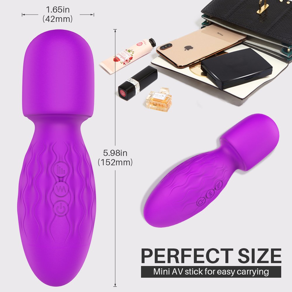 Power Mini Massager Purple - Image 10