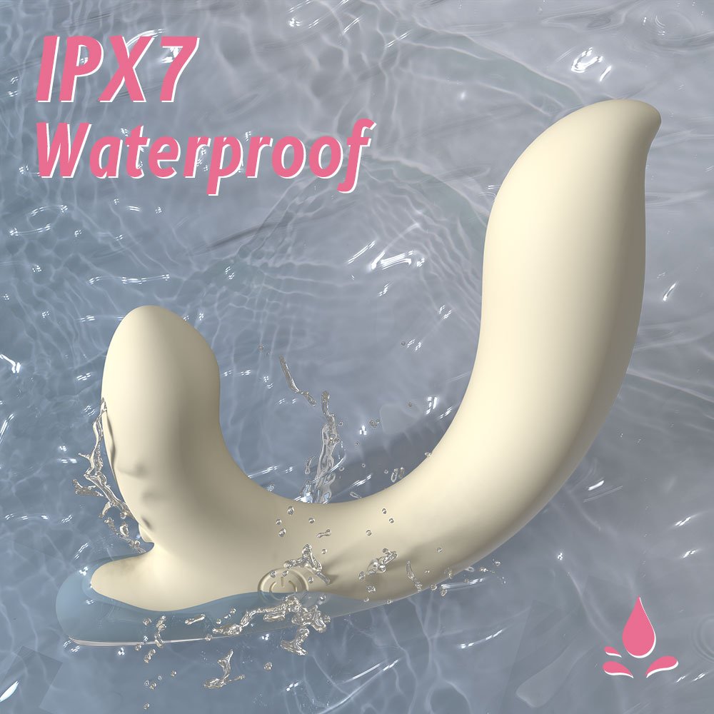 Fox Fairy Dual Motor Vibrator - Unparalleled Double-Point StimulationBeige - Image 6